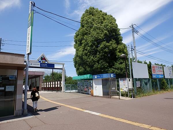 相鉄いずみ野線「弥生台」駅　800m　南口は再開発が進み、駅・バスターミナル・商業施設をつなぐアーケードが新設されました。