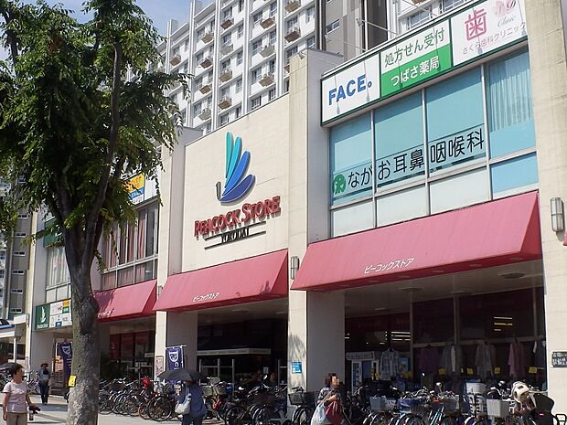 ピーコックストア洋光台店　200m　洋光台駅から徒歩約1分なので、お仕事帰りのお買い物に便利です。お帰りが遅い日も助かりますね。 