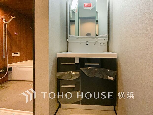 一日の始まりと終わりを心地よく演出してくれる、多彩な機能が備えられたパウダールーム。