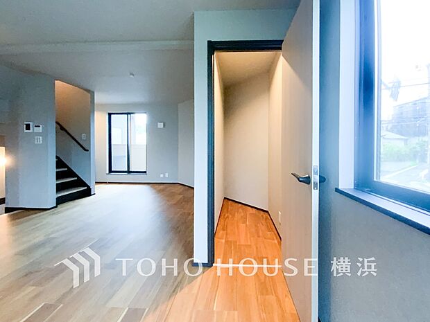 住まいの快適性を左右する収納は欲しい場所に使い勝手のよい収納を確保しています。