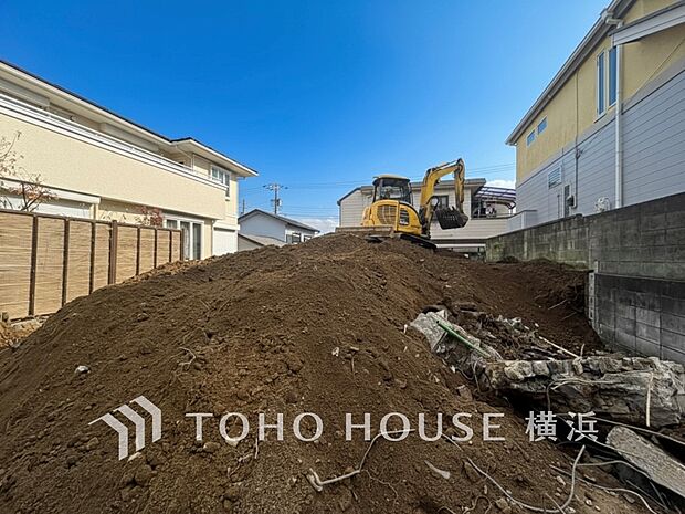 建物の基礎や構造といった、目には見えにくい部分にもこだわります。(2025年11月撮影)