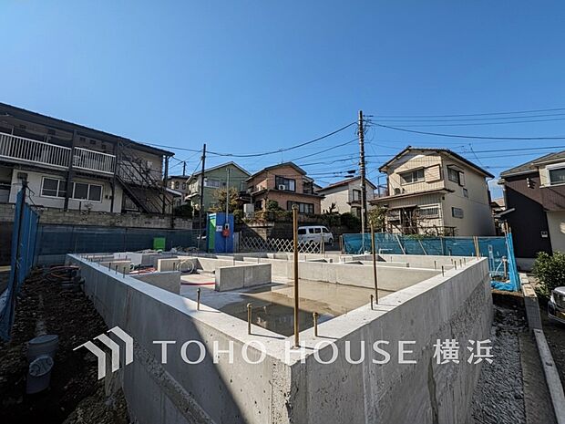 建物の基礎や構造といった、目には見えにくい部分にもこだわります。（2025年11月撮影）