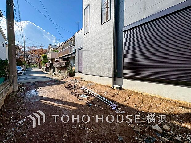 毎日の暮らしの中に癒しを与えてくれるお庭スペース。