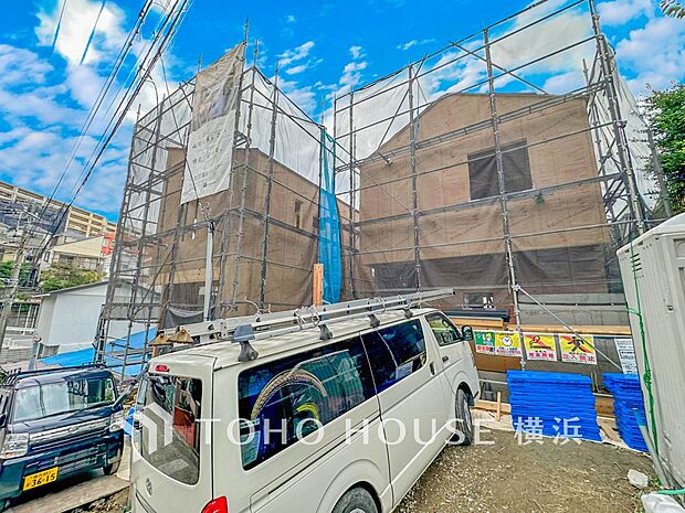 建物の基礎や構造といった、目には見えにくい部分にもこだわります。（2025年11月撮影）