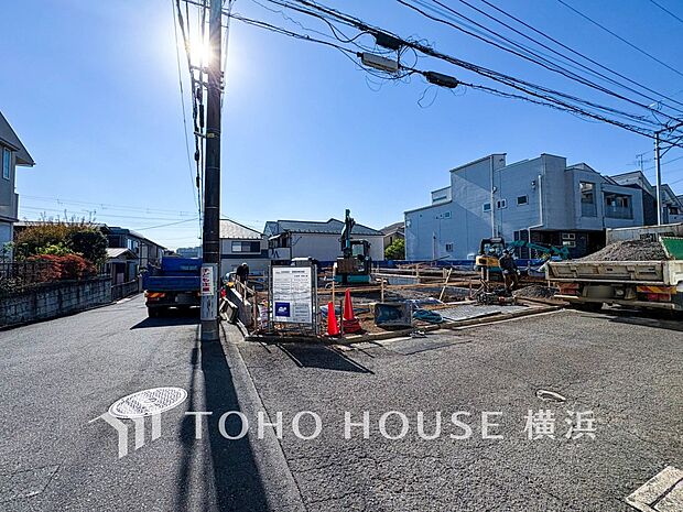 建物の基礎や構造といった、目には見えにくい部分にもこだわります。(2025年11月撮影)