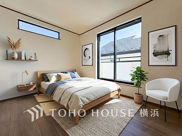 子供部屋や書斎にちょうどよい広さになっています。自分時間を快適に過ごすプライベートルーム。