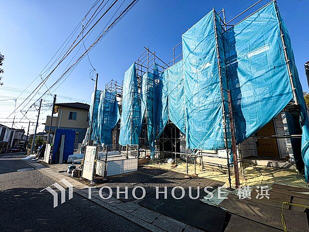 建物の基礎や構造といった、目には見えにくい部分にもこだわります。(2025年11月撮影)