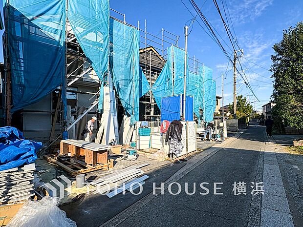 快適さや豊かさはもちろん、未来まで考えた家造りをテーマに建築されます。(2025年11月撮影)