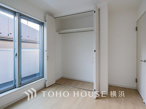 たっぷりとした収納スペース。荷物の多いご家族も安心です。