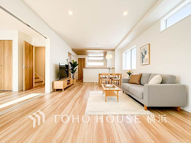 寛ぎとコミュニケーションを育む居心地のよい場所。(家具・装飾品はCGです)