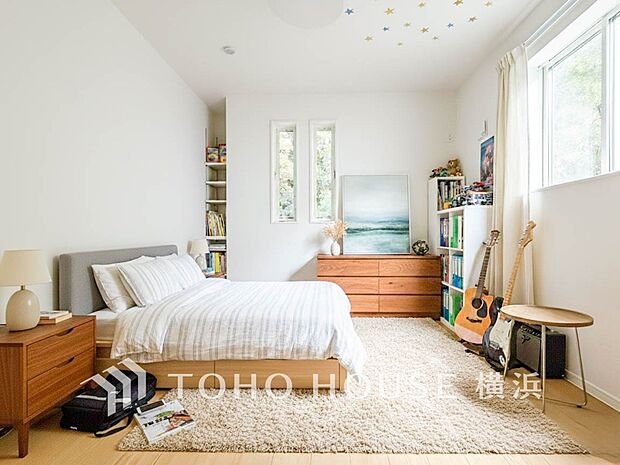 自分時間を快適に過ごすプライベートルーム。(家具・装飾品はCGです)