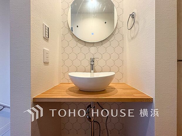 おしゃれな洗面台は毎日使うたびに気分アップ。