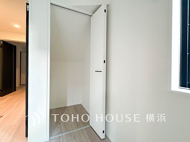 住まいの快適性を左右する収納は欲しい場所に使い勝手のよい収納を確保しています。