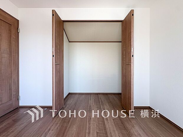 住まいの快適性を左右する収納は欲しい場所に使い勝手のよい収納を確保しています。