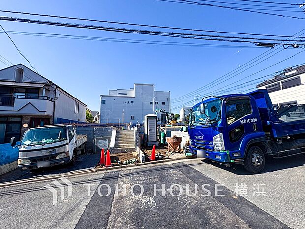 快適さや豊かさはもちろん、未来まで考えた家造りをテーマに建築されます。（2025年11月撮影）