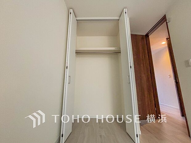 住まいの快適性を左右する収納は欲しい場所に使い勝手のよい収納を確保しています。