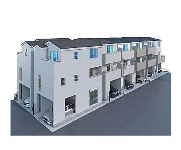 訪れる人の記憶に残るスタイリッシュな邸宅。(パースはイメージのため実際と色柄が異なる場合があります)