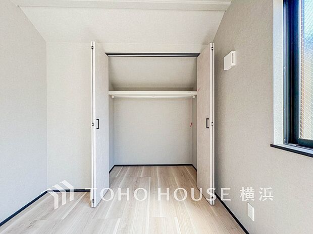 住まいの快適性を左右する収納は欲しい場所に使い勝手のよい収納を確保しています。