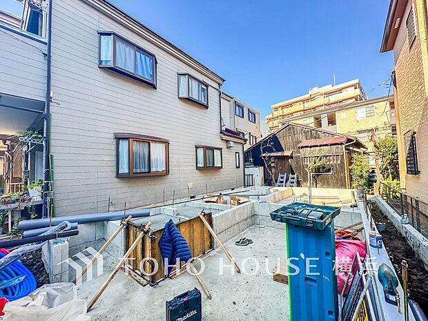 建物の基礎や構造といった、目には見えにくい部分にもこだわります。(2025年11月撮影)