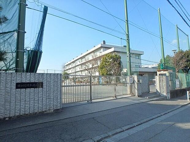 横浜市立東市ケ尾小学校　750m　 