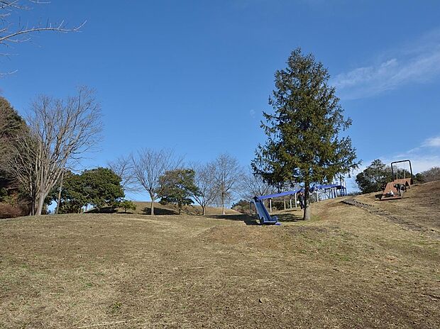 戸塚西公園 450m 自然を思いっきり感じられる公園です。遊具も揃い、ロング滑り台が人気です。