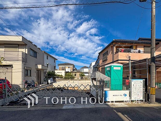 建物の基礎や構造といった、目には見えにくい部分にもこだわります。(2025年11月撮影)