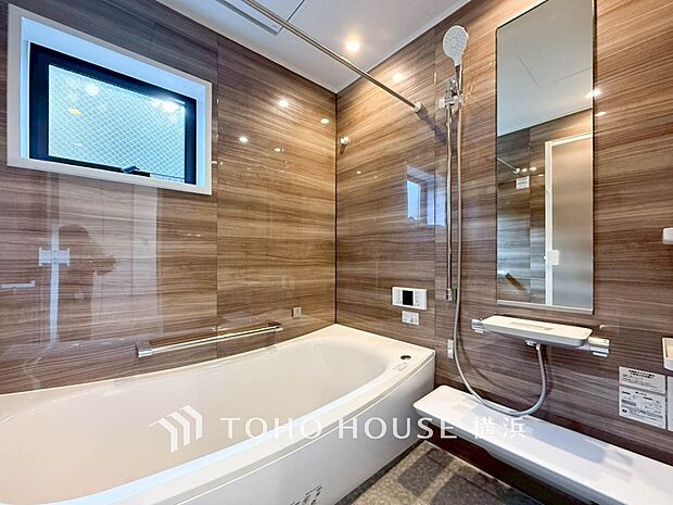 快適な使い心地とゆとりある空間が1日の疲れを解きほぐすバスルーム。