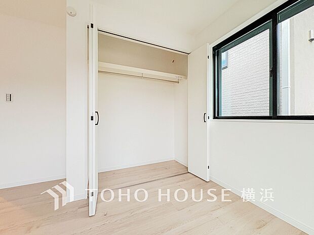 たっぷりとした収納スペース。荷物の多いご家族も安心です。