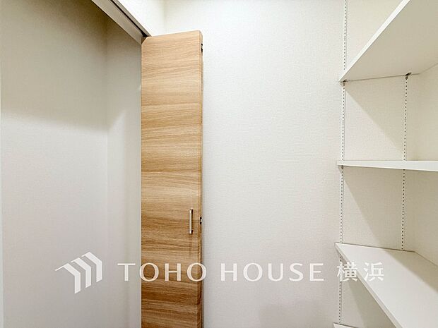 暮らし心地を大きく左右する収納を、適材適所に配置し使い勝手を考慮しました。