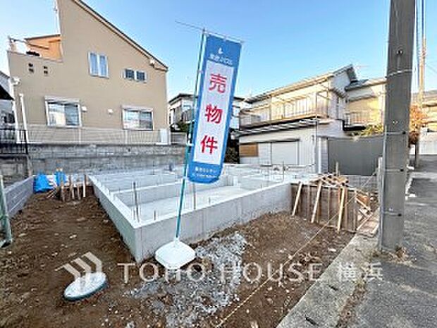 快適さや豊かさはもちろん、未来まで考えた家造りをテーマに建築されます。(2025年12月撮影)