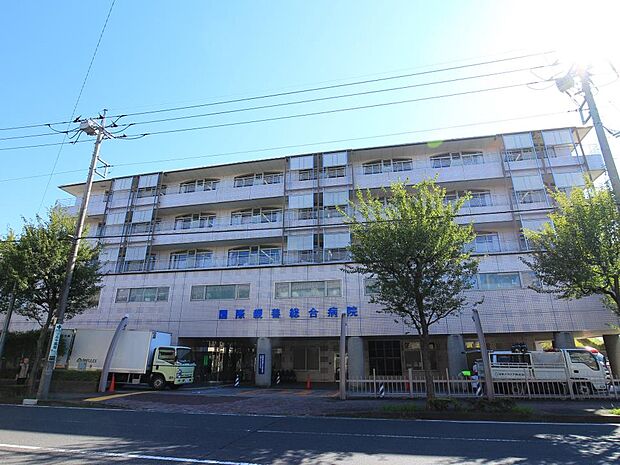 社会福祉法人親善福祉協会国際親善総合病院　750m　救急も受け付けている総合病院。いざというときに心強いですね。   