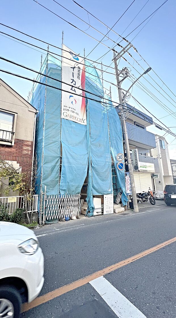 快適さや豊かさはもちろん、未来まで考えた家造りをテーマに建築されます。(2025年12月撮影)