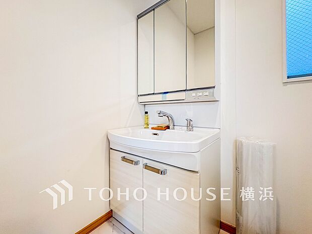 一日の始まりと終わりを心地よく演出してくれる、多彩な機能が備えられたパウダールーム。