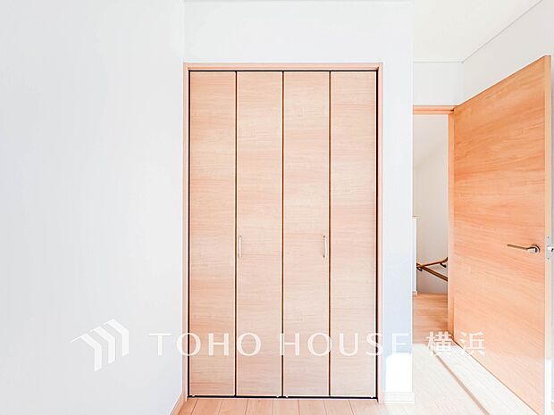 大容量の収納スペースで住空間はスッキリ広々。