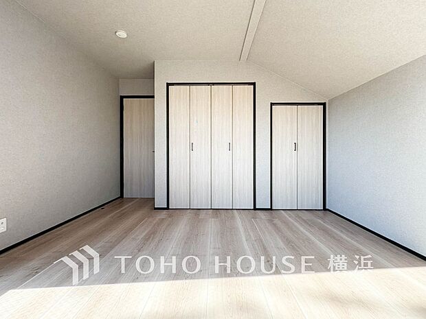 収納スペースもあり、生活しやすい居住スペースです。（C棟）