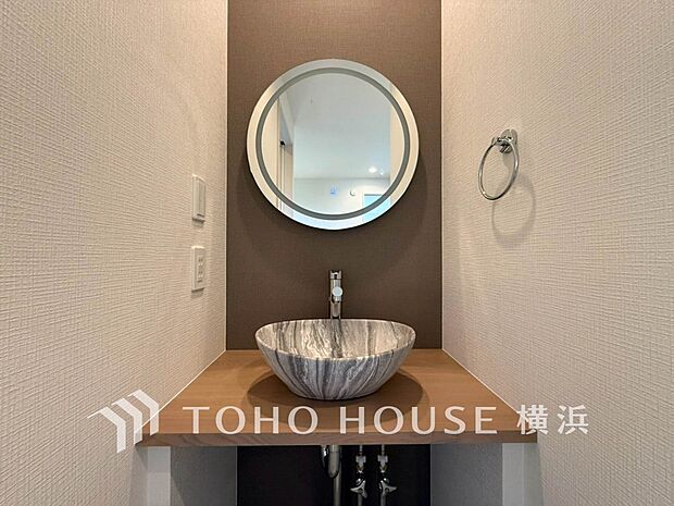 おしゃれな洗面台は毎日使うたびに気分アップ。