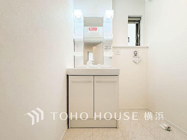 一日の始まりと終わりを心地よく演出してくれる、多彩な機能が備えられたパウダールーム。