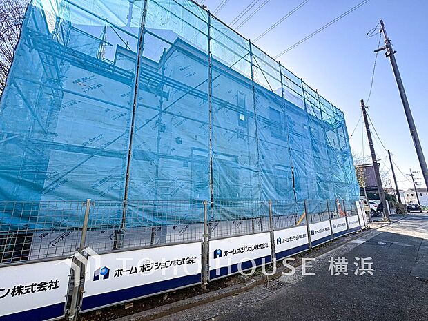 良質な環境に暮らす永住の邸がここに誕生します。(2025年12月撮影)