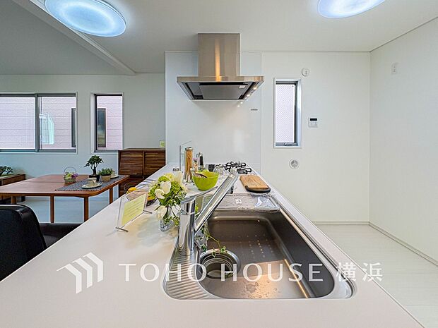 カウンターキッチン。