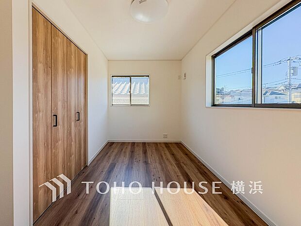 子供部屋や書斎にちょうどよい広さになっています。