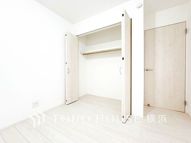 たっぷりとした収納スペース。荷物の多いご家族も安心です。