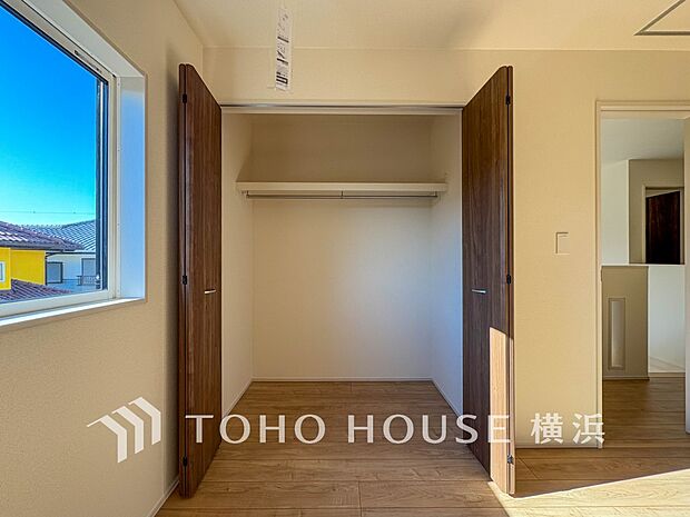 大容量の収納スペースで住空間はスッキリ広々。