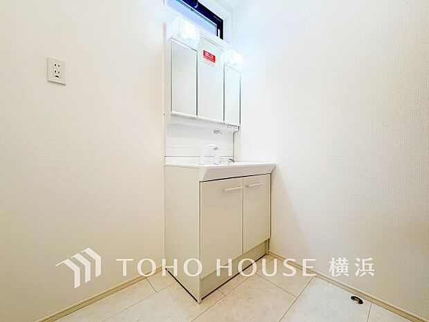 ご家族の1日が始まり、1日の終わりを締めくくる洗面空間。