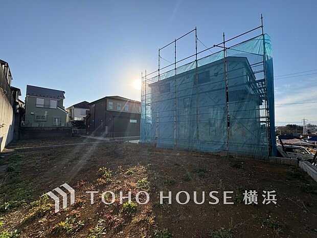 快適さや豊かさはもちろん、未来まで考えた家造りをテーマに建築されます。(2025年12月撮影)