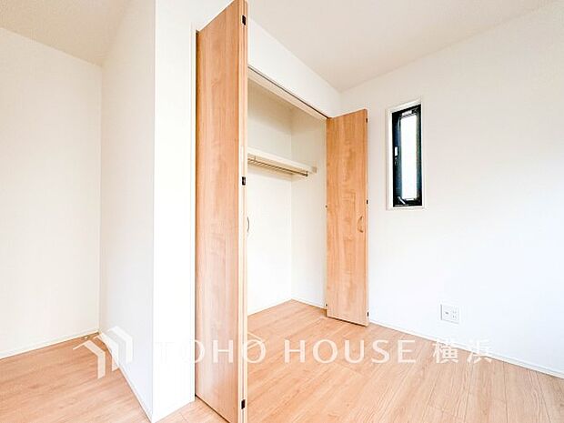 たっぷりとした収納スペース。荷物の多いご家族も安心です。