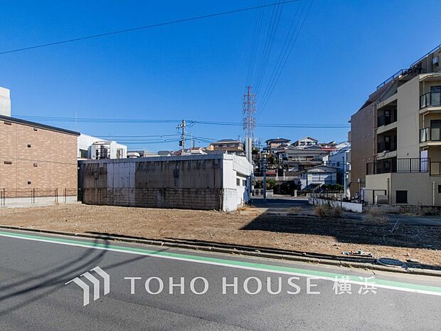 閑静な住宅街の陽当りに恵まれた土地。