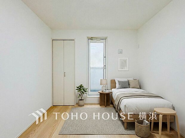 プライベートな自分時間を快適に過ごせるお部屋。(家具・装飾品等はAI加工です)