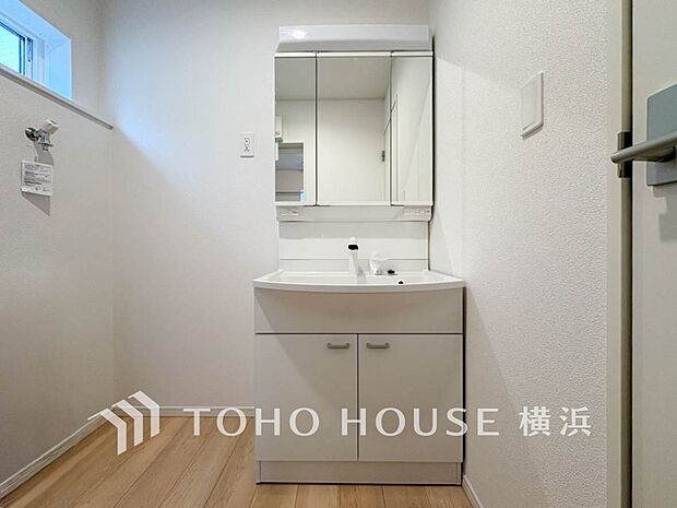 ご家族の1日が始まり、1日の終わりを締めくくる洗面空間。