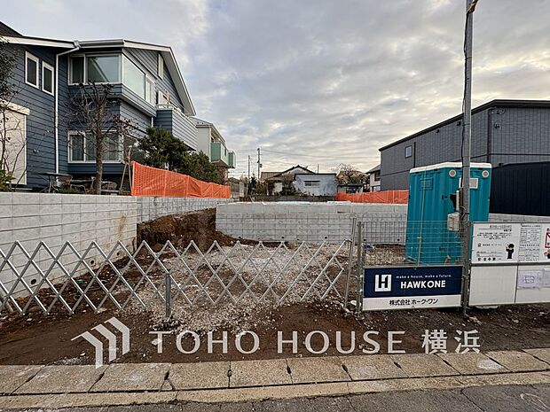 快適さや豊かさはもちろん、未来まで考えた家造りをテーマに建築されます。（2025年12月撮影）