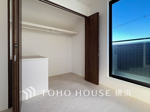 大容量の収納スペースで住空間はスッキリ広々。